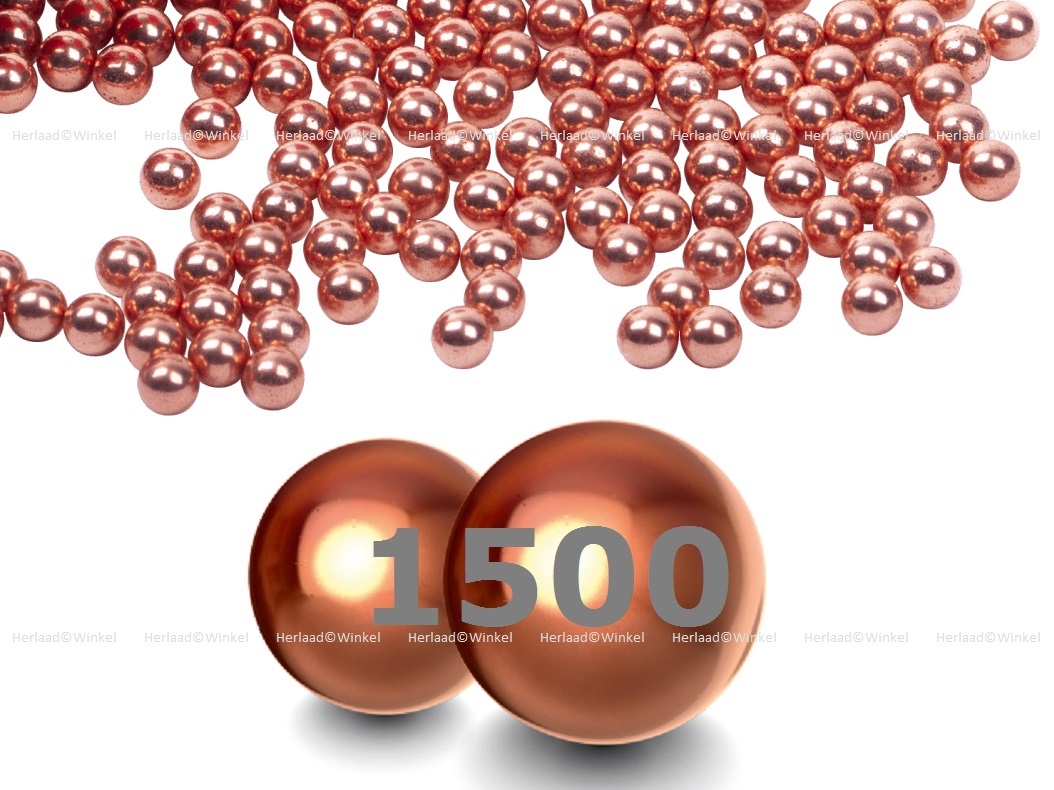 Kermis Kogeltjes 4.40mm Lood Verkopert verpakking 1500